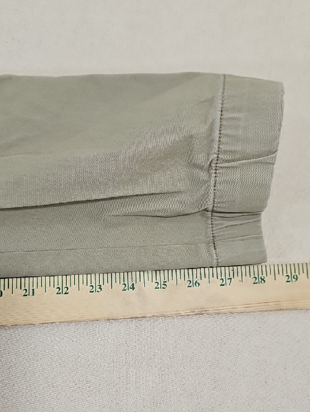 Divided Light Olive Drawstring Joggers Size 34 - Picture 9 of 10